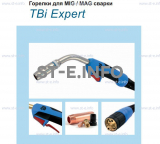 Горелка для полуавтоматической сварки TBI XP 463-S , длина 4 m. - st-e.info - Казань