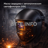 Маска сварщика хамелеон 510G - st-e.info - Казань