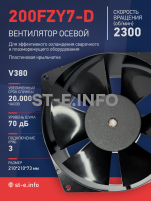 Вентилятор  200FZY7-D  - st-e.info - Казань