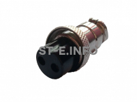 Розетка кабельная GX16-2 - st-e.info - Казань