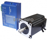 Шаговые двигатели с контроллером управления NEMA 34 - 86HSE4N-BC38 - st-e.info - Казань