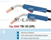 Горелка для полуавтоматической сварки TBi 3G-blue-ESG, с поворотным корпусом, длина 3 метра - st-e.info - Казань