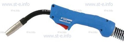 Горелка для полуавтоматической сварки TBi 250-DR-blue-ESG, со сменным поворотным корпусом, длина 3 метра - st-e.info - Казань