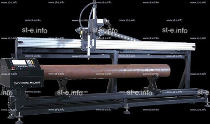 Комплекс координатной резки трубы ST-CUT-P250 - st-e.info - Казань