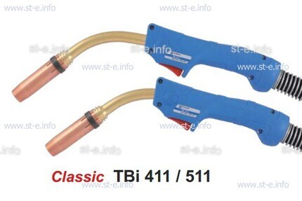 Горелка для полуавтоматической сварки TBi 411-blue-ESW,длина 3 метра - st-e.info - Казань