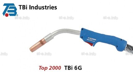 Горелка для полуавтоматической сварки TBi 6G, длина 3 метра - st-e.info - Казань
