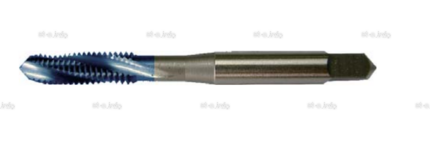 Метчик машинный М6*1,0 с винтовой канавкой DIN-371, сталь М35 - st-e.info - Казань