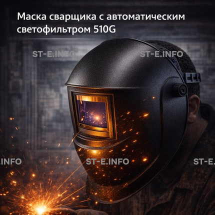 Маска сварщика хамелеон 510G - st-e.info - Казань