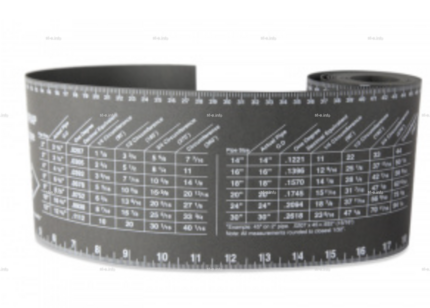 Лента для разметки труб 128mm*3300mm - st-e.info - Казань