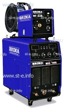 Сварочный инверторный полуавтомат Brima MIG-500 - st-e.info - Казань